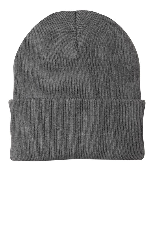 Knit Cap with Folded Cuff - Add Your Full Color Vinyl Logo At No Additional Cost