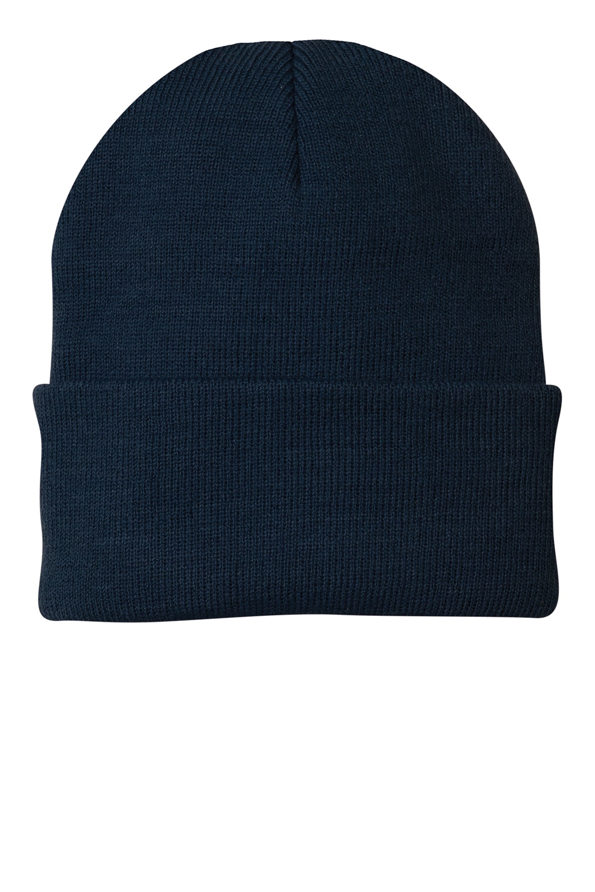 Knit Cap with Folded Cuff - Add Your Full Color Vinyl Logo At No Additional Cost