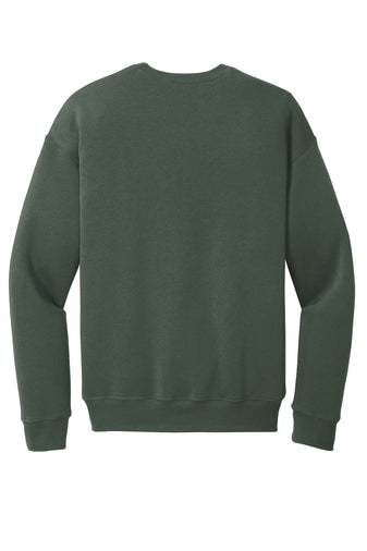 Sweatshirt Crewneck BELLA+CANVAS Unisex Sponge Fleece Drop Shoulder - Add Your Full Color Vinyl Logo At No Additional Cost